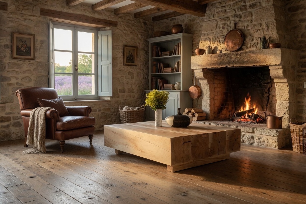 Craftsmanship in a warm home setting
